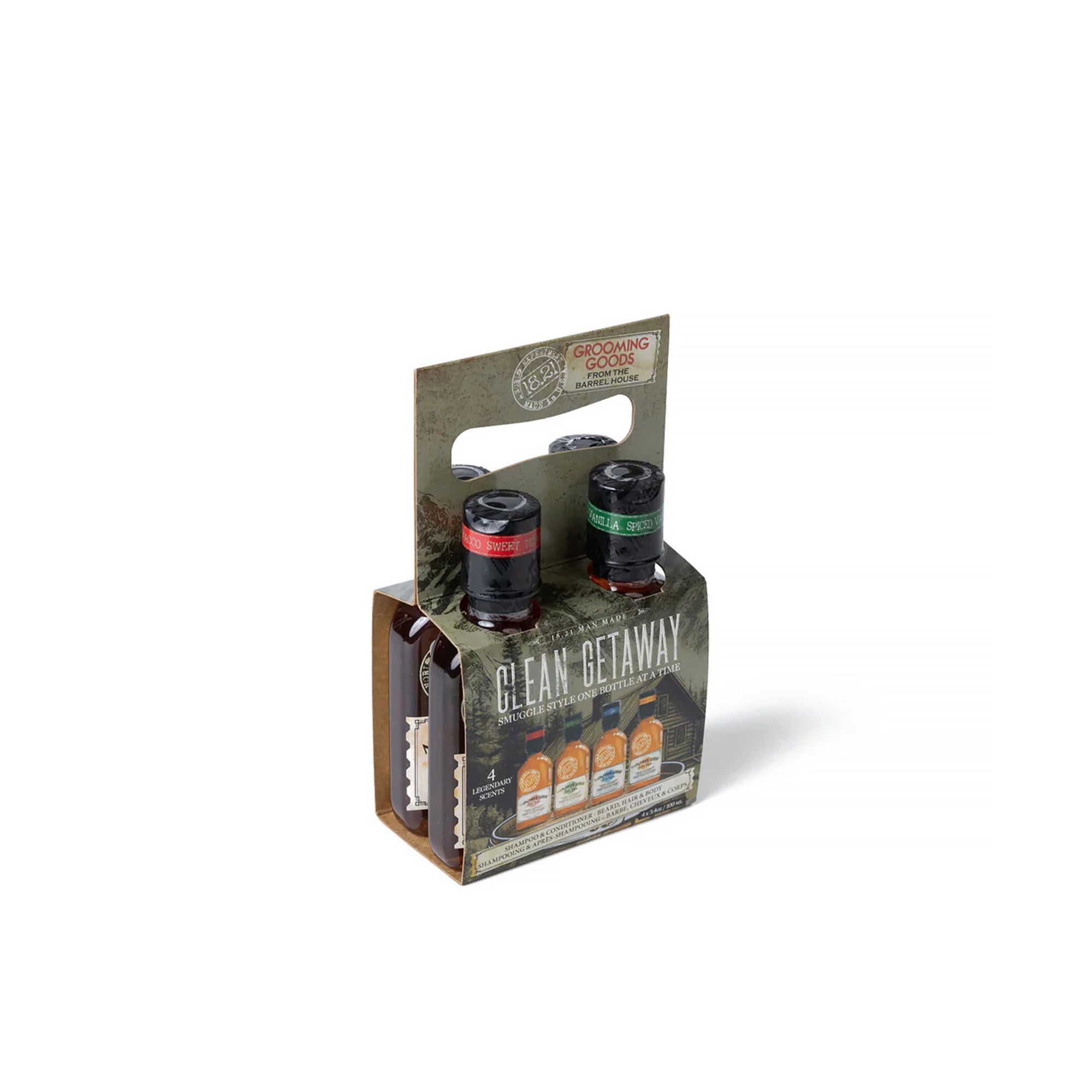 The Clean Getaway - Wash Variety 4 Pack