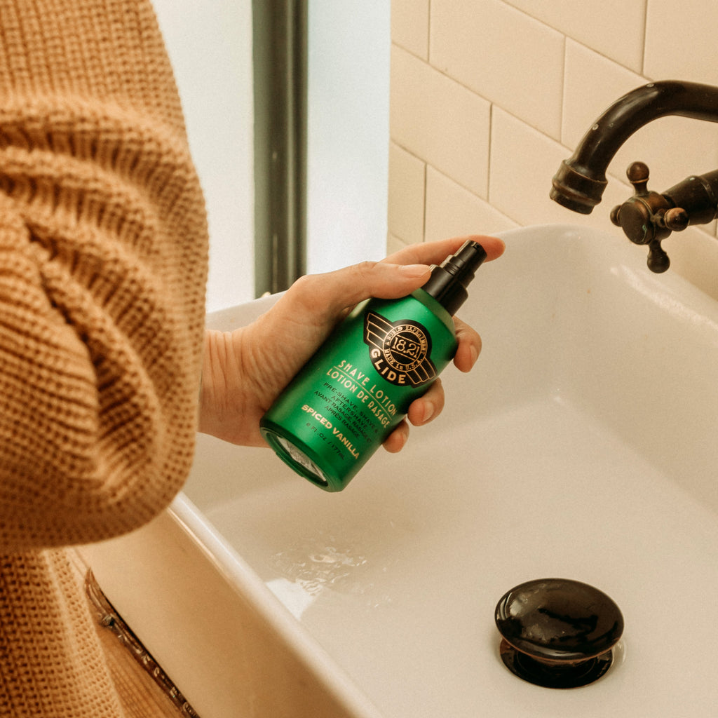 Shaving Cream Gel & Lotion - Spiced Vanilla