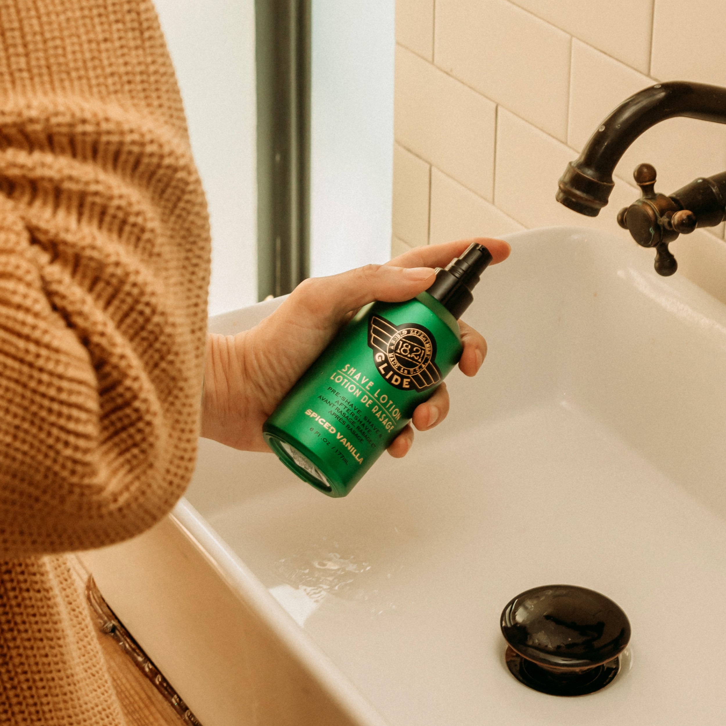 Shaving Cream Gel & Lotion - Spiced Vanilla