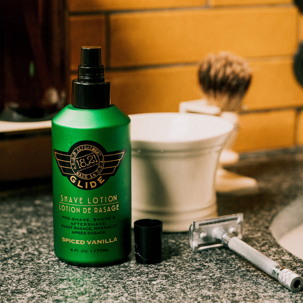 Shaving Cream Gel & Lotion - Spiced Vanilla