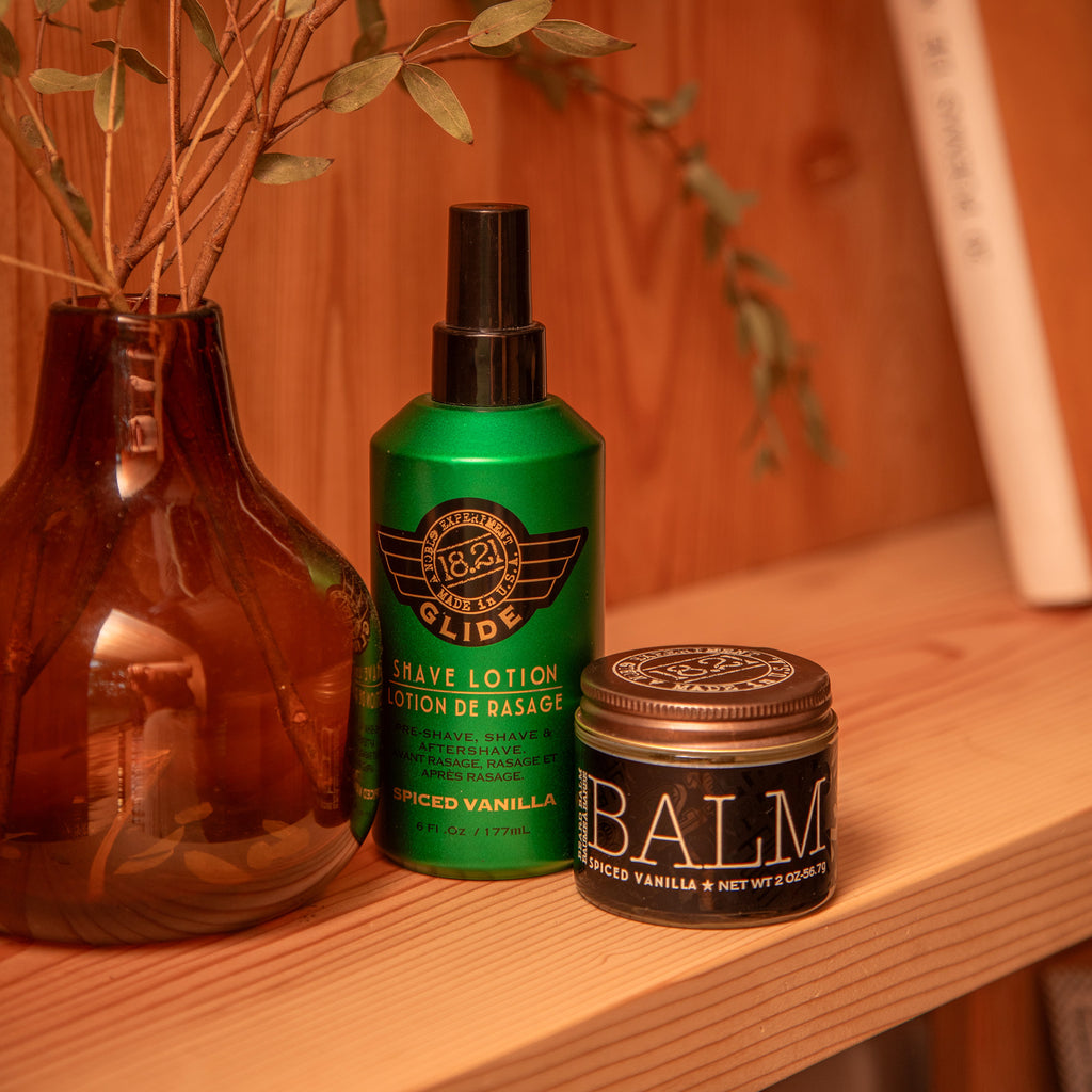 Shaving Cream Gel & Lotion - Spiced Vanilla