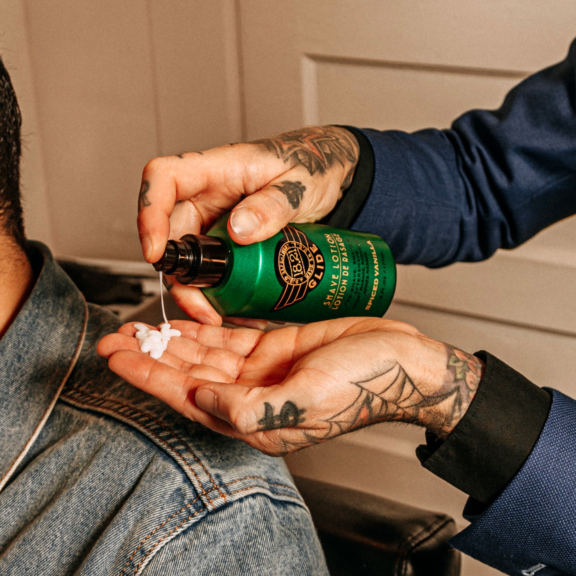 Shaving Cream Gel & Lotion - Spiced Vanilla