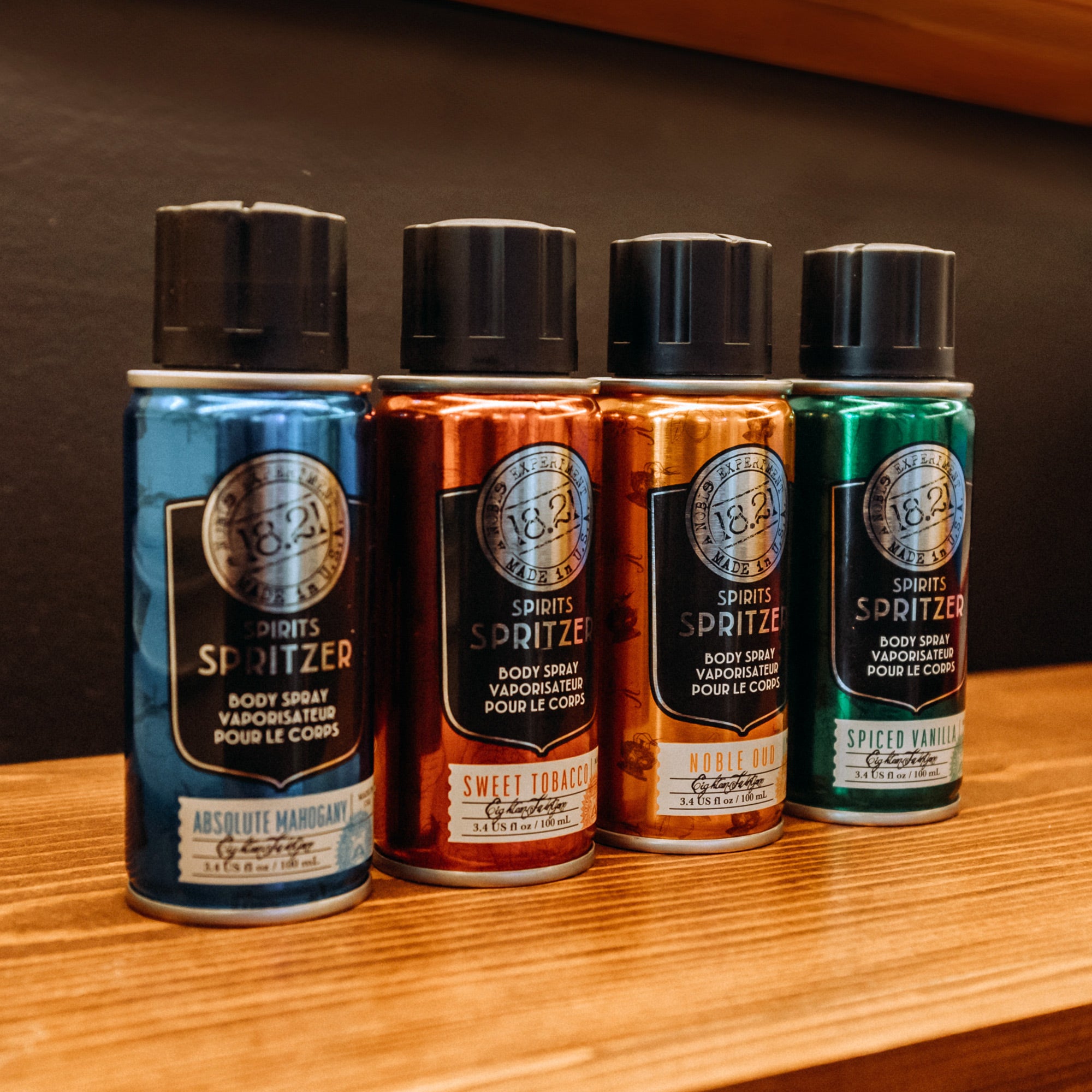 Spiced Vanilla Spirits Spritzer Body Mist Spray